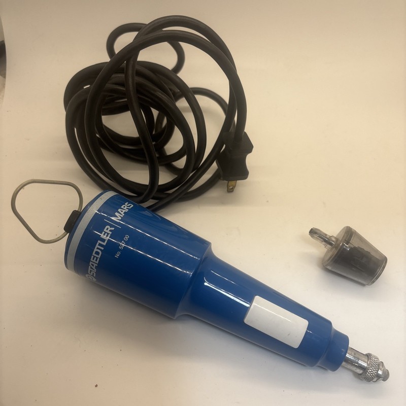 Staedtler Mars Electric Erasing Machine Eraser 527-00 Made in USA