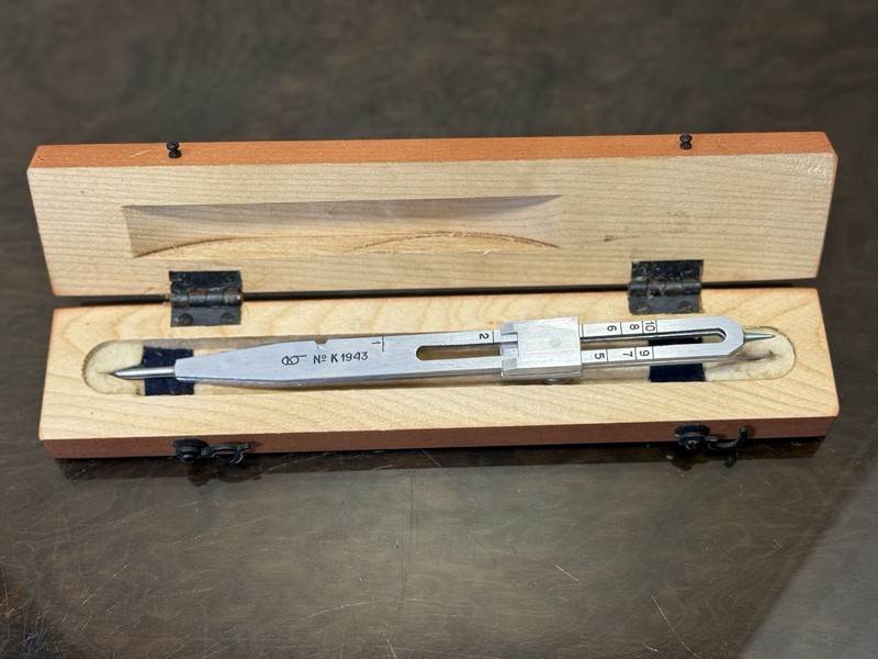 Vintage Proportional Divider K-1943 Scientific Tool c.1960-70s BOXED NOS
