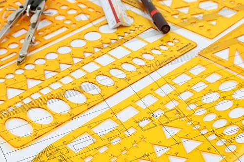 Chemistry Lab Equipment Template Stencil Symbols Drafting Tool 200x125mm gallery