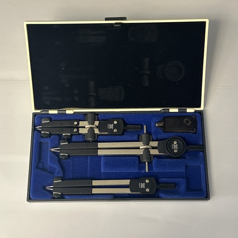 Hearlihy & Co 467 Drafting Tool Set, Made in Germany As Pictured