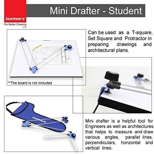 Mini Drafter for Students Engineering Drawing Tool Adjustable Drafting Arm gallery