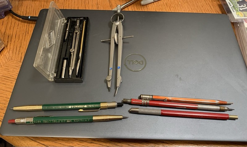 Vintage Drafting tools AW Faber Castell vintage