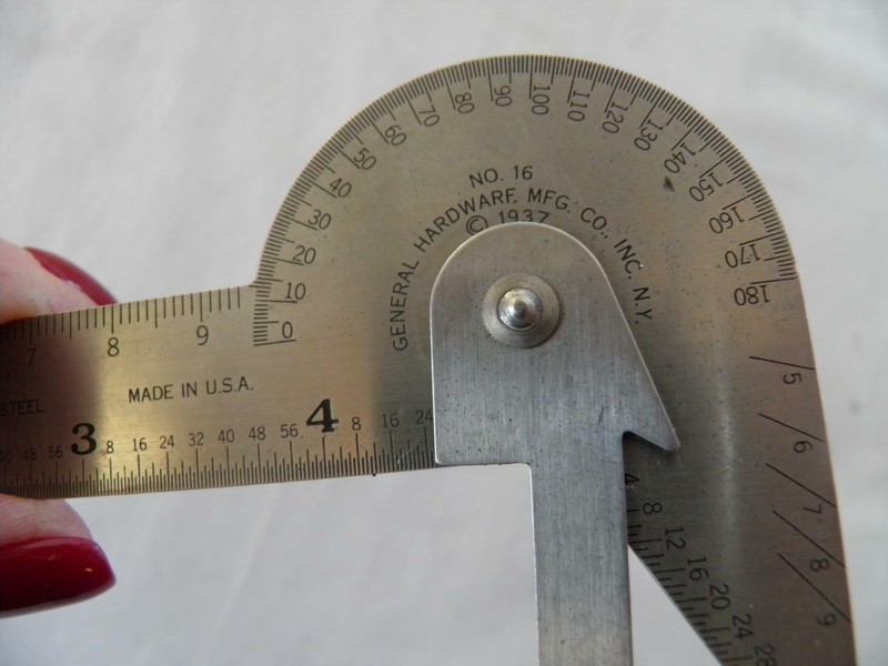 GENERAL INSTRUMENTS PROTRACTOR NO,16