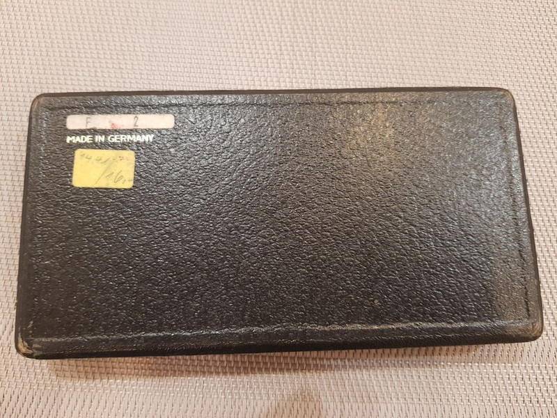 Vintage ECOBRA Germany Precision Compass Set–Complete in Original Case–Excellent gallery