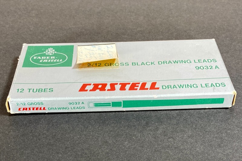 Faber Castell 9032 2H Professional Drafting Drawing Pencil Leads ~ 11 Tubes of 2 gallery