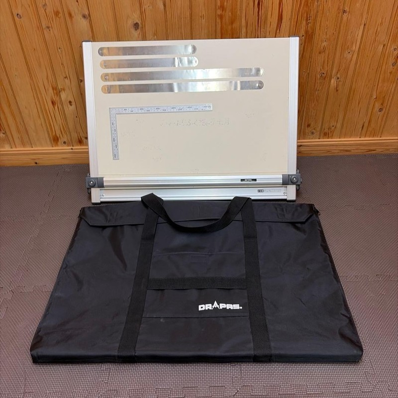 DRAPAS DXM-601 Drawing Board A2 Liner Board Parallel Ruler Case