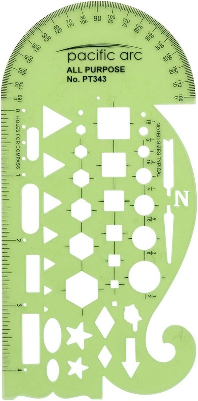 Pacific Arc All Purpose Template Guide
