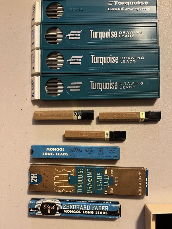 Gramercy 1720 + Lead Lot Vintage Eagle, Eberhard Faber, Pentel, Staedtler Point gallery