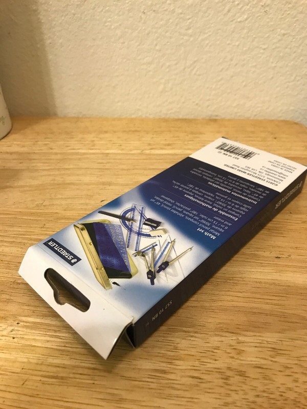STAEDTLER XCELLENCE 10 PC MATH SET 557 10 BN 02. gallery