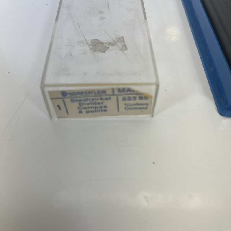 STAEDTLER MARS SUPERBOW Divider Compas & Pointe 553 55 W/Case gallery