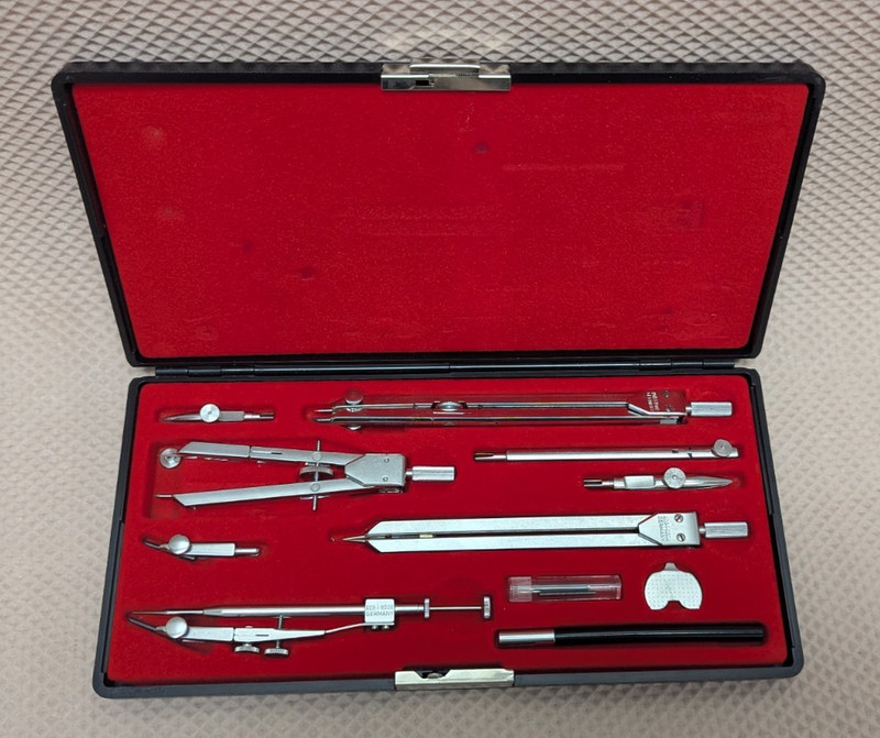 Koh-I-Noor Vintage Complete Compass Set 69404