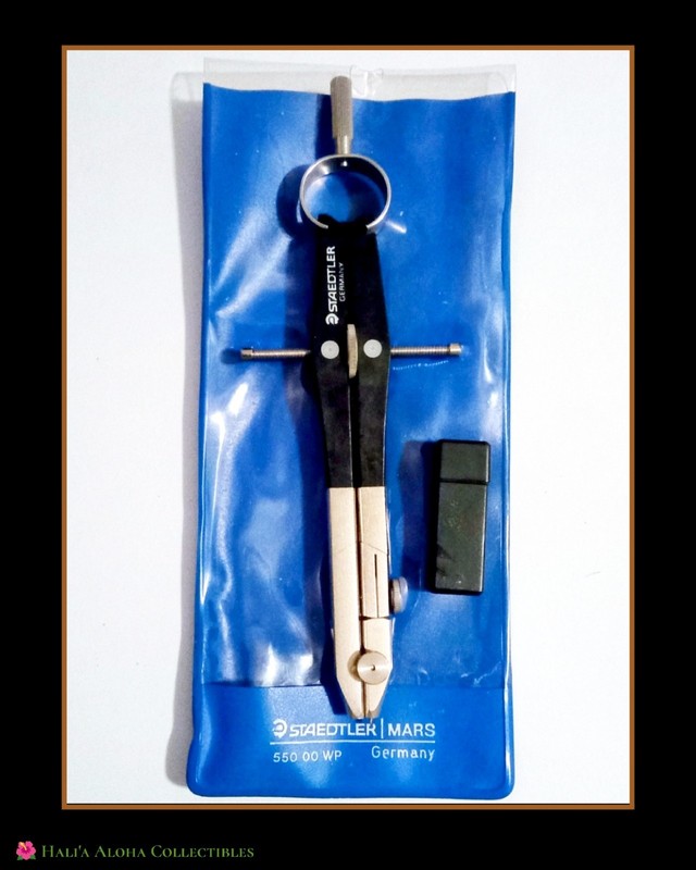 VINTAGE ’73 German Staedtler Mars Comfort 556 00 Precision Compass Drafting Tool
