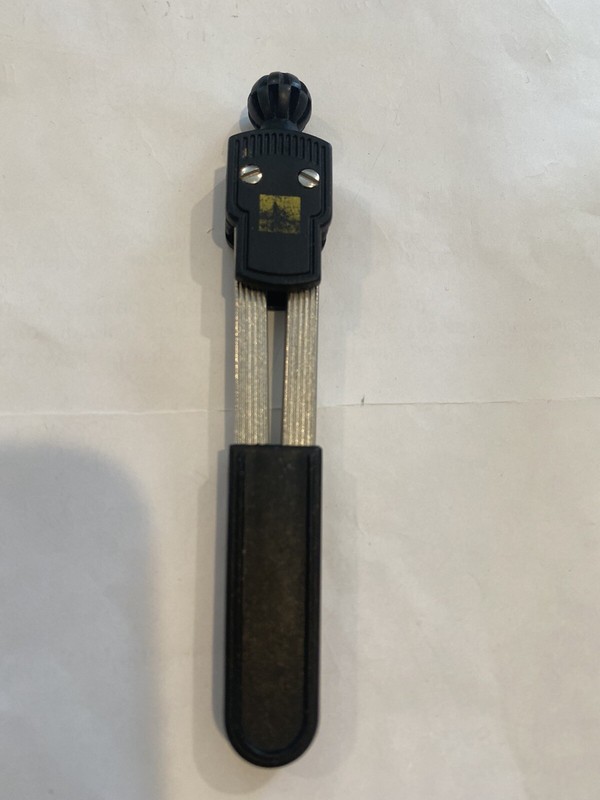 H, 6" Matte Nickel Divider Drafting Tool Made in Germany Excellent condition gallery