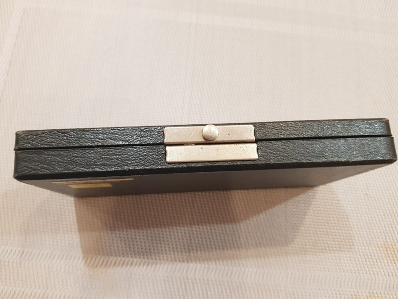 Vintage ECOBRA Germany Precision Compass Set–Complete in Original Case–Excellent gallery