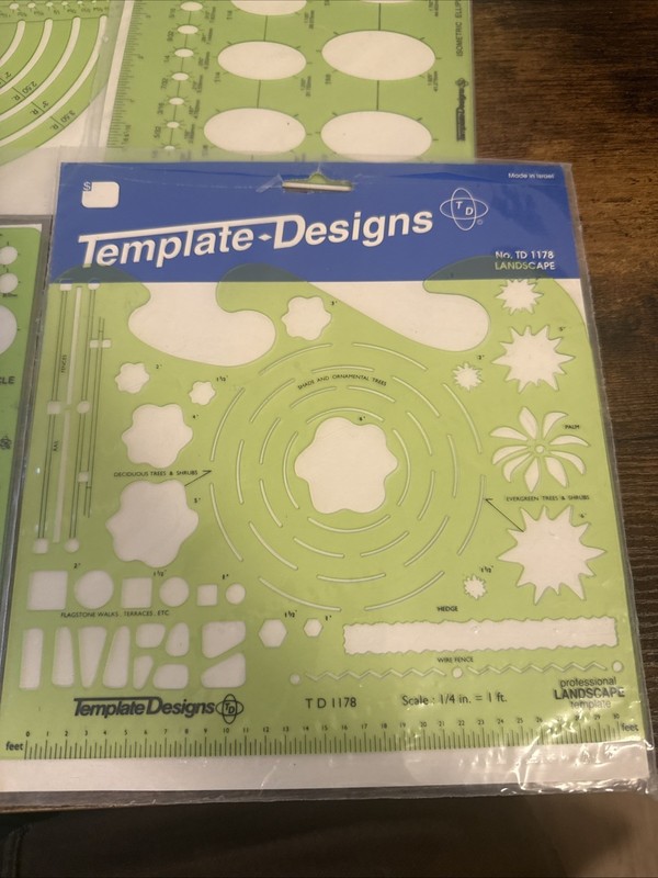 Lot Of 4 New Template Designs Template NOS gallery