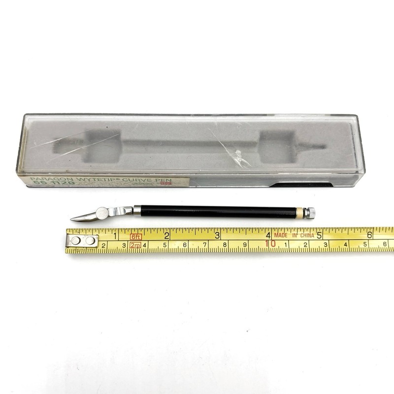Keuffel and Esser K&E Paragon Wytetip Curve Pen 55 1120 Stainless Steel Blade gallery