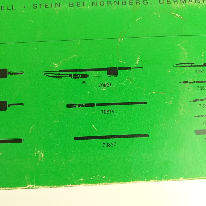Faber Castell 718 VI Vintage Technical Drawing Compass Set - Made in Germany gallery