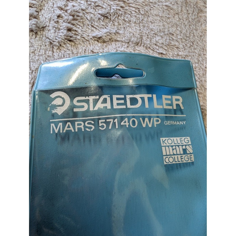 Staedtler Mars 571 40 WP Vintage French Curve Set German Drafting Templates 3pc gallery