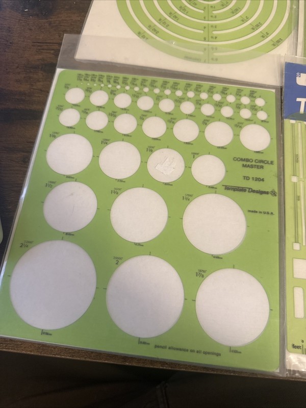 Lot Of 4 New Template Designs Template NOS gallery