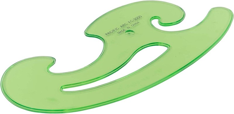 Pacific Arc French Curve Set, 3 Shapes, Clear Curve Ruler, Drafting Tool gallery