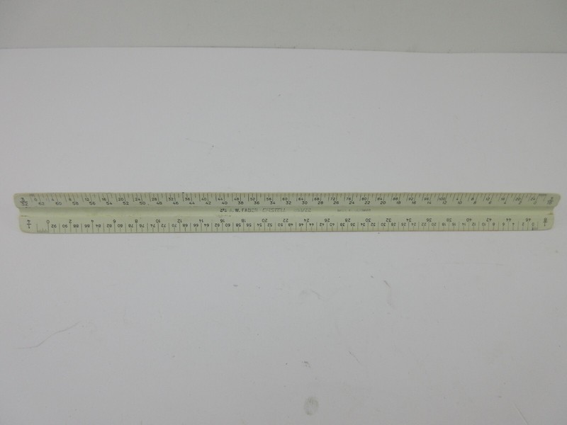 Vintage A.W. Faber Castell 853/Z2 Made In Germany Triangle Ruler Architect