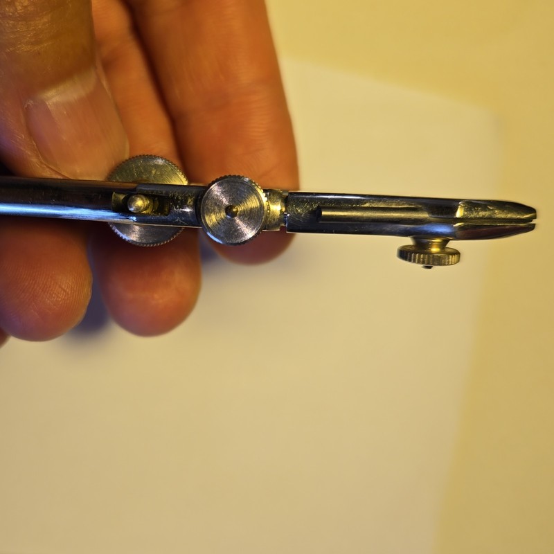 Vintage Gramercy Import Company Drafting Compass Tool Made in Germany 3.5" gallery