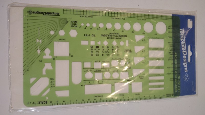 TD1151 Architects and Builders Template by Template Designs Stencil